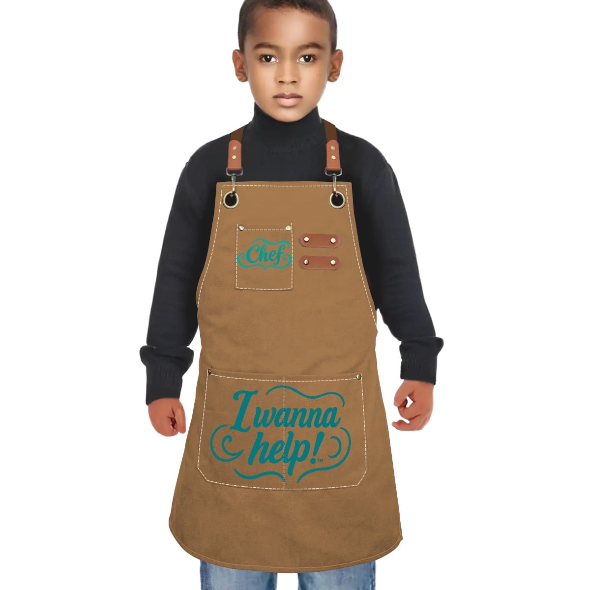 I Wanna Help!™ Kids' Chef Apron – Little Helpers Collection