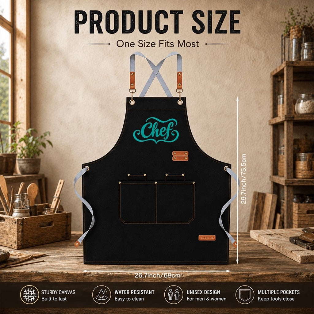 I Wanna Help!™ Adult CHEF Cross-Back Apron